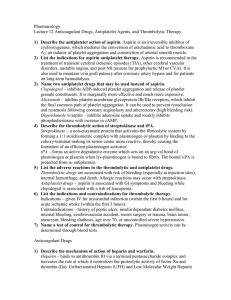 Pharmacology Objectives 12