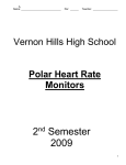 Heart Rate - Vernon Hills High School