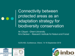 Connectivity between protected areas as an adaptation strategy for