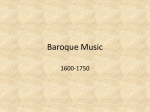 Baroque Music - Matt Berg Professional Portfolio