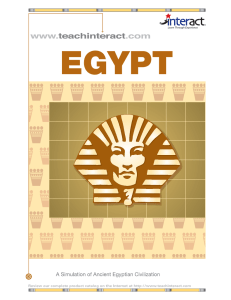 Egyptian Reading Packet