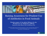 Raising Awareness for Prudent Use of Antibiotics in Food Animals