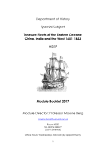 Module Handbook 2017 - University of Warwick