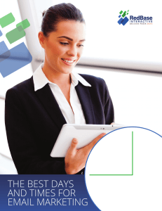 the best days and times for email marketing