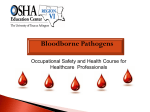 OSHA Bloodborne Pathogens
