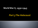 Sec. 3: The Holocaust