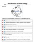 Metamorphic Rock and Rock Cycle Unit Study Guide