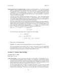 Lecture 17: Linear Time Sorting