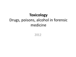 Forensic toxicology