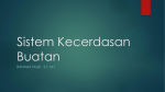 Sistem Kecerdasan Buatan