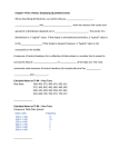 Chapter 4 Part 3 Notes: Displaying Quantitative - peacock