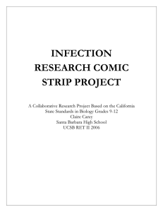 bacterial/viral/parasitic/fungal infection research project