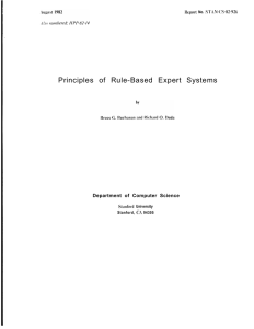 Principles of Rule-Based Expert Systems