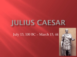 Historical Julius Caesar