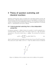 4 Theory of quantum scattering and chemical reactions