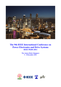 The 9th IEEE International Conference on Power Electronics and