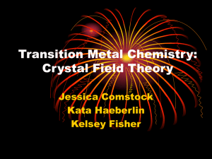 transition metals - Department of Chemistry | Oregon State University