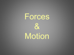 Forces And Motion