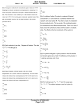 Q 1: One gram molecule of monoatomic gas is taken at S