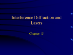 Interference, Diffraction and Polarization