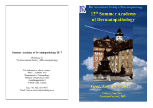 Summer Academy of Dermatopathology 2017 preliminary