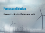 Forces and Motion