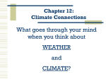 Factors Affecting Climate