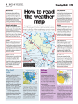 How to read the weather map