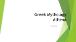 Greek Mytholagy Athena