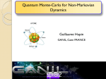 Quantum Monte-Carlo for Non
