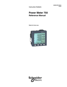 Power Meter 750