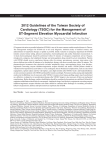 2012 Guidelines of the Taiwan Society of Cardiology (TSOC) for the
