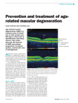 Prevention and treatment of age‐related macular degeneration