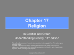 Chapter 17 Religion