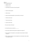 Endocrine Study Guide