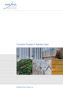 Innovative Facades in Stainless Steel