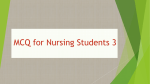 MCQs for Nursing students 3