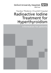 Radioactive Iodine Treatment for Hyperthyroidism