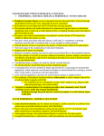 CHAPTER 38 KEY POINTS FOR BLOCK 2 CONCEPTS