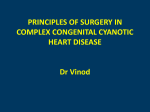 principles of surgery in complex congenital cyanotic heart disease