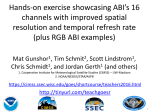 Hands-on exercise showcasing ABI*s 16 channels with improved