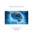 A traumatic brain injury (TBI)