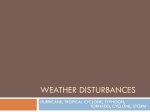 Weather Disturbances