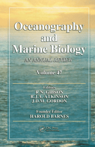 Oceanography and Marine Biology An Annual Review volume 47
