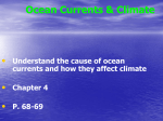 Ocean Currents - Mr. Derrick Baker