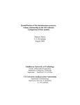 Quantification of the instantaneous pressure