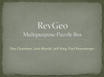 RevGeo: Multipurpose puzzle box
