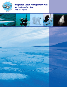 Integrated Ocean Management Plan for the Beaufort Sea: 2009