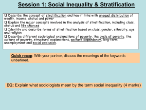 Unit 2: Social Inequality