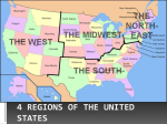 4 Regions of the United States